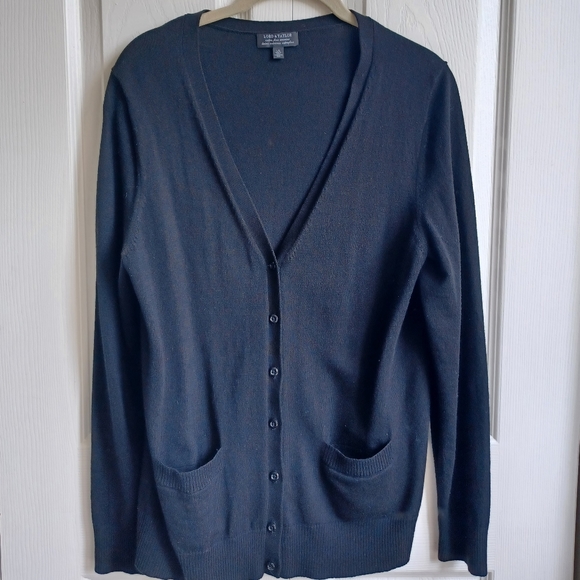 SOLD - Lord and Taylor Cardigan - Picture 2 of 6